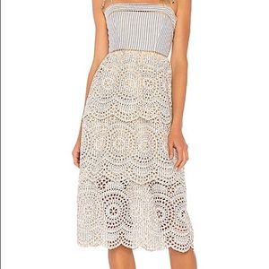 Zimmermann Meridian Stripe Dress